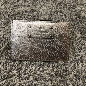 Kate Spade Metallic Cardholder